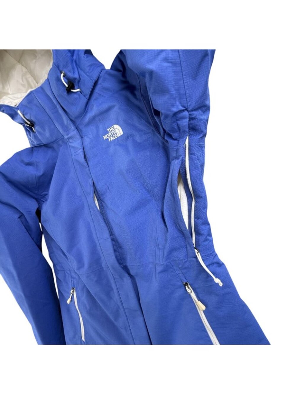 The North Face Jacket Womens Small Blue HyVent Insulated Hooded Ski Winter Parka - Picture 8 of 16